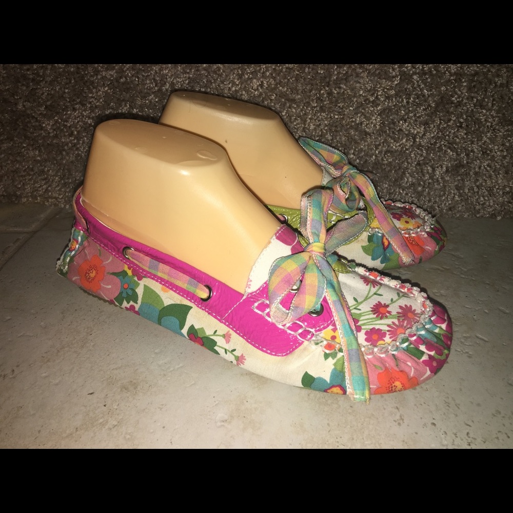 Kenzie floral loafers flats size 8.5M